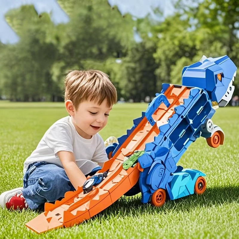Transformable Dinosaur Car Toy | Lights, Sounds, and Endless Fun