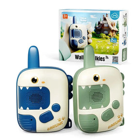 Dino Walkie Talkies for Kids | 300m Range, Safe & Portable