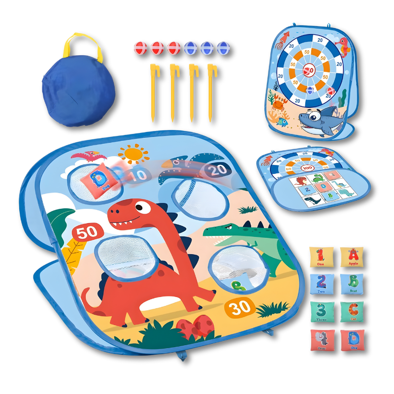 3-in-1 Bean Bag Toss Game | Fun Indoor and Outdoor Play