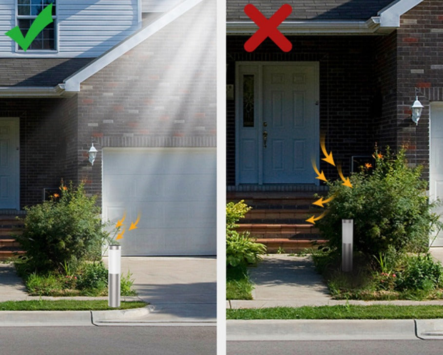 Solar Pathway Light | Solar-Powered, Smart Sensor Illumination