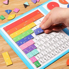 Magnetic Fraction Learning Board | Interactive Math Toy for Kids