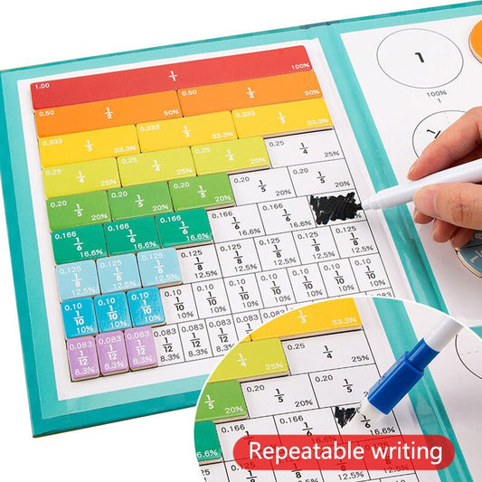 Fraction Learning Book for Kids | Fun, Safe, and Engaging Math Tool