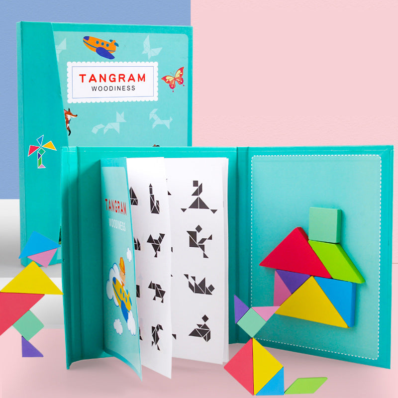 3D Tangram Puzzle Toy | Boosts Cognitive Skills and Creativity