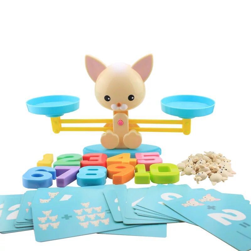 Montessori Counting Scale Toy | Safe, Durable, and Fun Learning