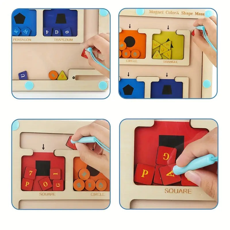 Magnetic Maze Puzzle Game | Boosts Problem-Solving Skills