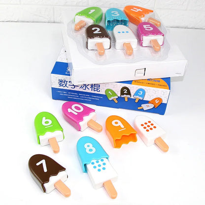 Colorful Ice Cream Counting Game | Engaging Early Learning Toy for Kids