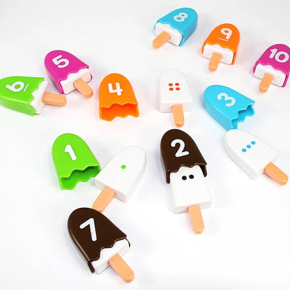 Colorful Ice Cream Counting Game | Engaging Early Learning Toy for Kids