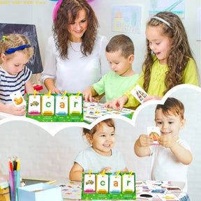 Educational Flashcards for Kids | 129 Colorful and Durable Cards