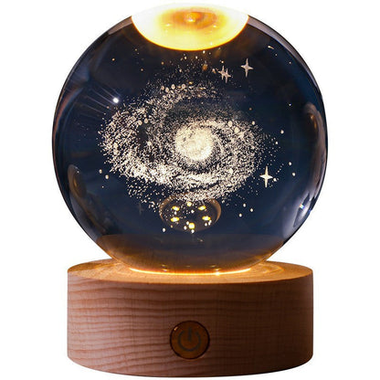 3D Night Lamp | Stylish USB Crystal Lighting