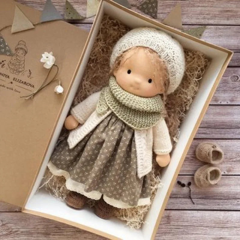 Handmade Cotton Plush Doll | Soft, Safe & Gift-Ready