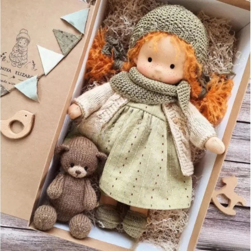 Handmade Cotton Plush Doll | Soft, Safe & Gift-Ready