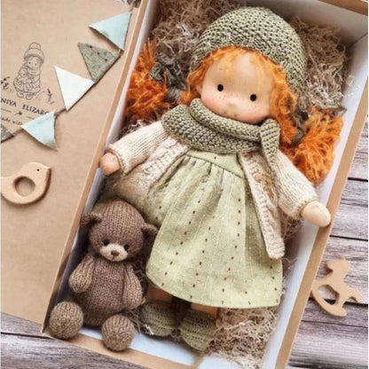 Handmade Cotton Plush Doll | Soft, Safe & Gift-Ready