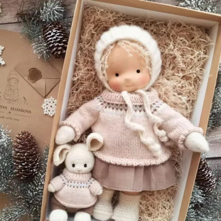Handmade Cotton Plush Doll | Soft, Safe & Gift-Ready