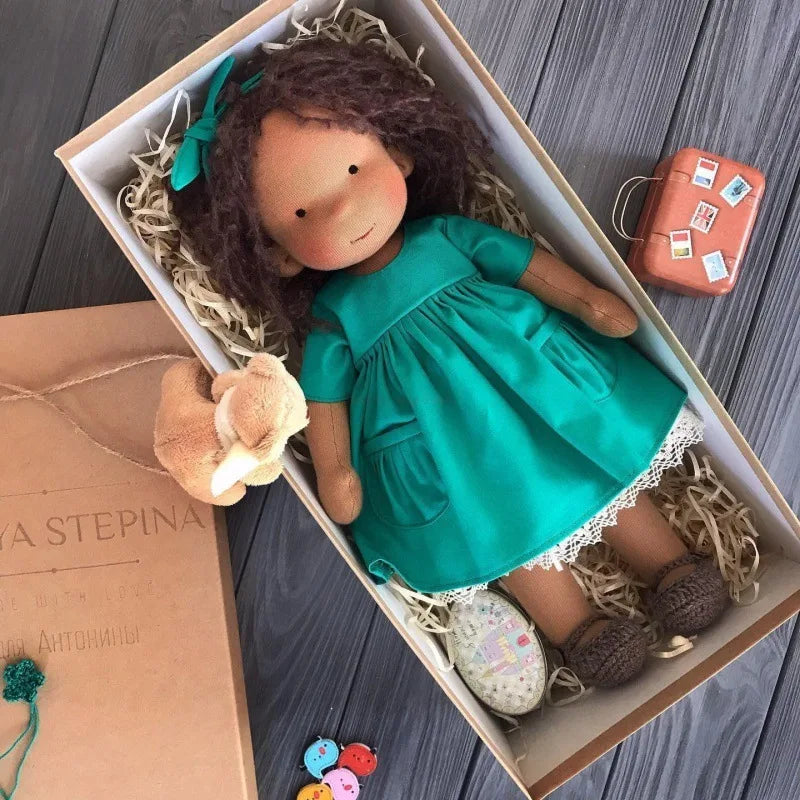 Handmade Cotton Plush Doll | Soft, Safe & Gift-Ready