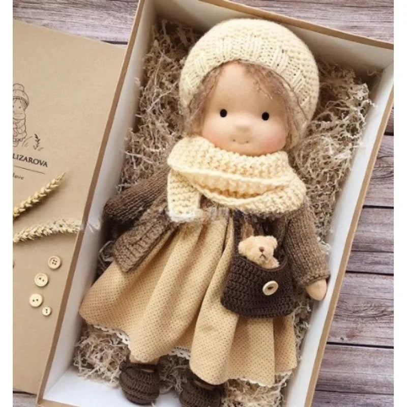 Handmade Cotton Plush Doll | Soft, Safe & Gift-Ready
