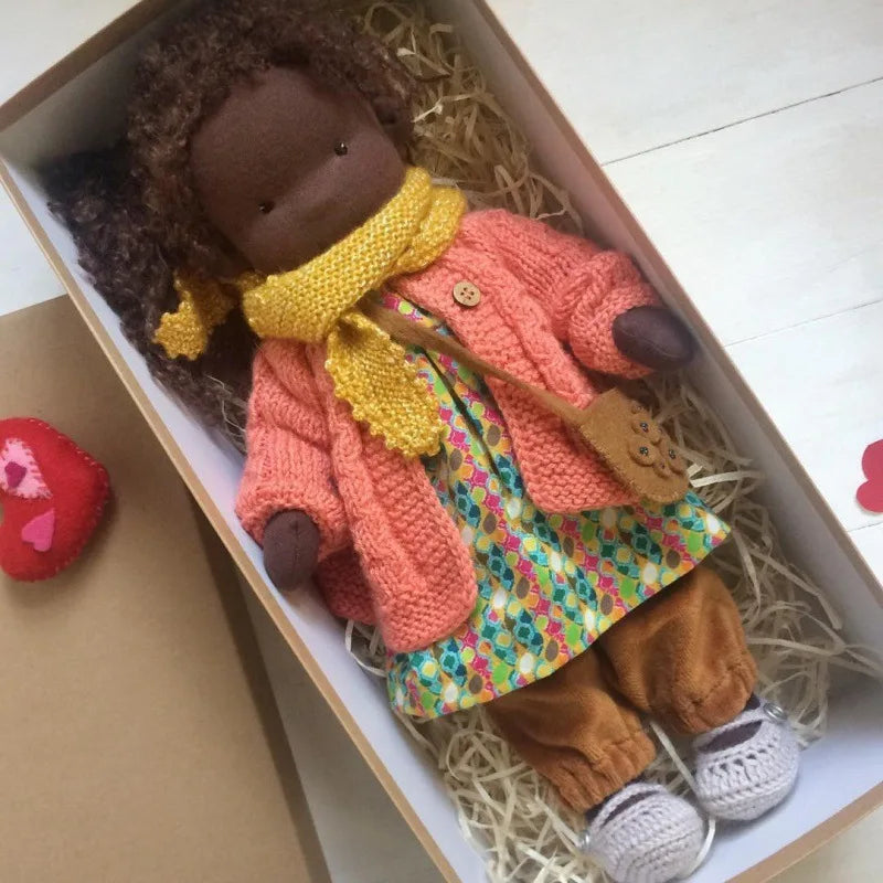 Handmade Cotton Plush Doll | Soft, Safe & Gift-Ready