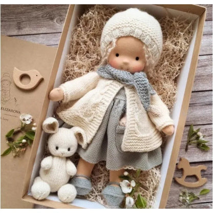 Handmade Cotton Plush Doll | Soft, Safe & Gift-Ready