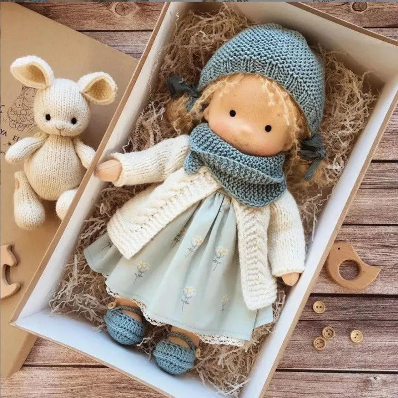 Handmade Cotton Plush Doll | Soft, Safe & Gift-Ready