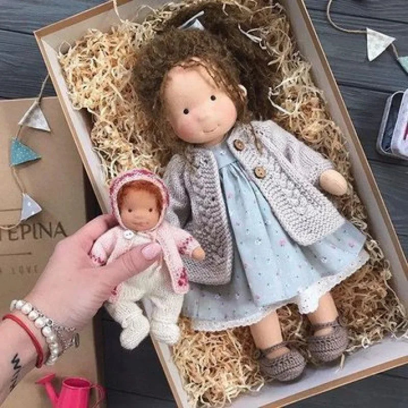 Handmade Cotton Plush Doll | Soft, Safe & Gift-Ready