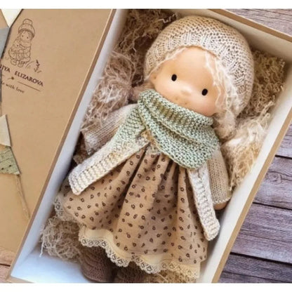 Handmade Cotton Plush Doll | Soft, Safe & Gift-Ready