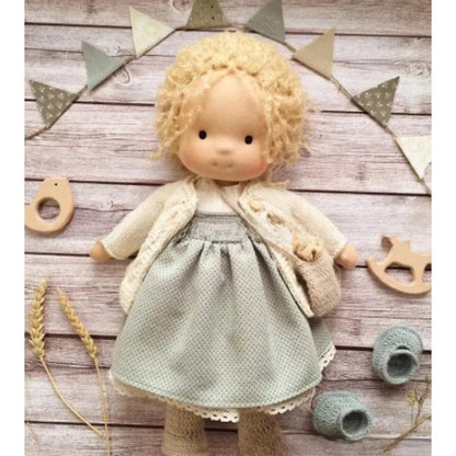 Handmade Cotton Plush Doll | Soft, Safe & Gift-Ready