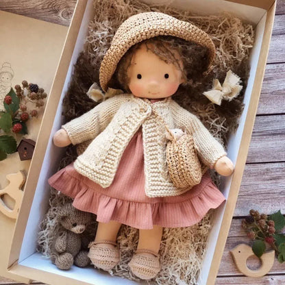 Handmade Cotton Plush Doll | Soft, Safe & Gift-Ready