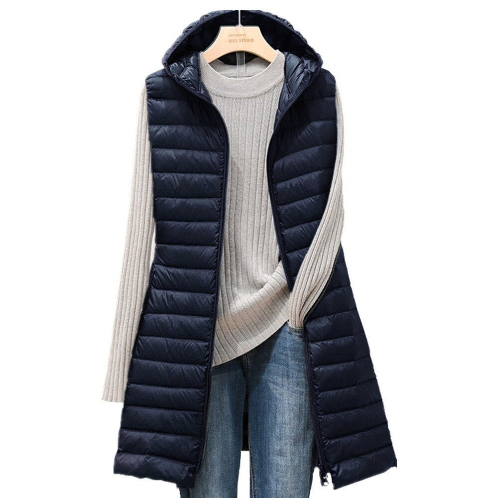 Quilted Winter Coat | Stylish Design with Cozy Hood