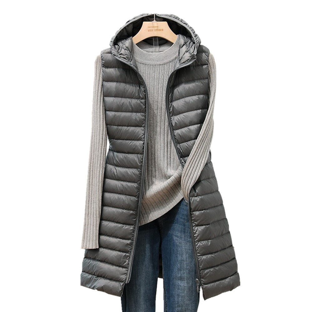 Quilted Winter Coat | Stylish Design with Cozy Hood