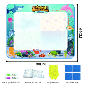 Extra Large Water Drawing Mat | Non-Toxic, Mess-Free Creative Fun