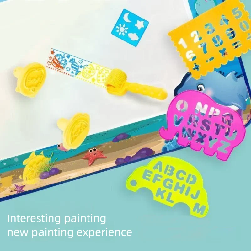 Extra Large Water Drawing Mat | Non-Toxic, Mess-Free Creative Fun