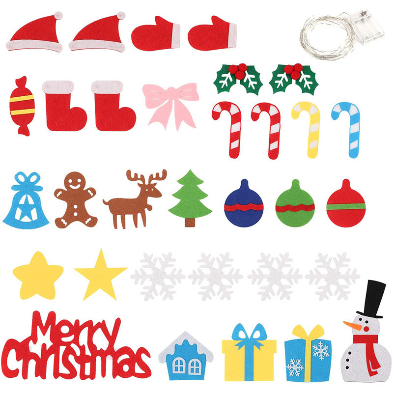 Interactive Felt Christmas Tree | Safe, Creative Holiday Fun for Kids