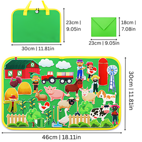 Felt Storytelling Set | Portable Play for Imaginative Learning