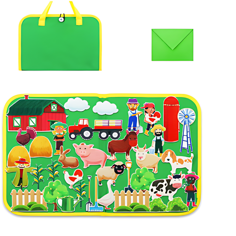 Felt Storytelling Set | Portable Play for Imaginative Learning