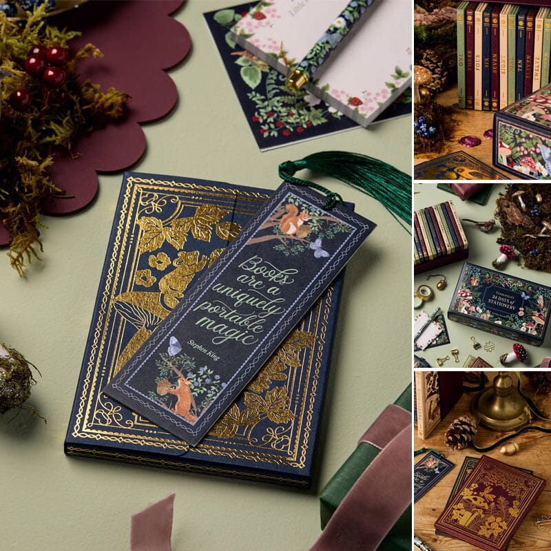Stationery Advent Calendar | Enchanting Winter Forest Design