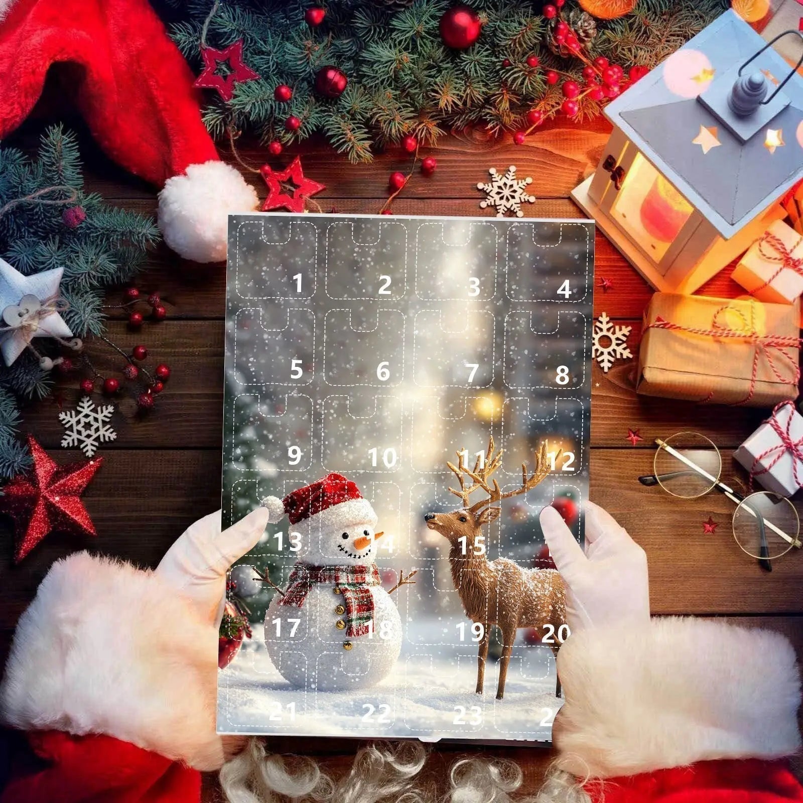 Advent Calendar for Christmas Countdown | 24 Family Surprises for Holiday Fun