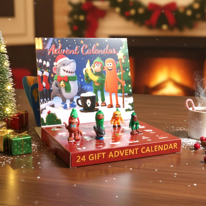 Kids' Advent Calendar | 24 Unique Collectible Figurines