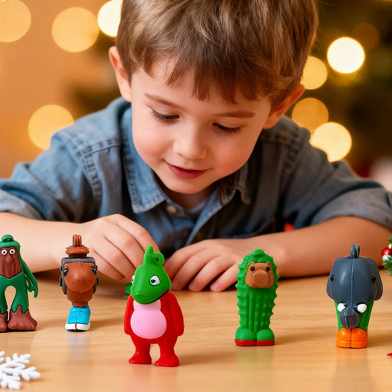 Kids' Advent Calendar | 24 Unique Collectible Figurines