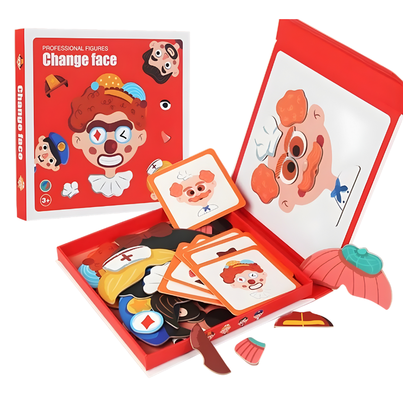 Magnetic Puzzle Set for Kids | Eco-Friendly Learning and Fun