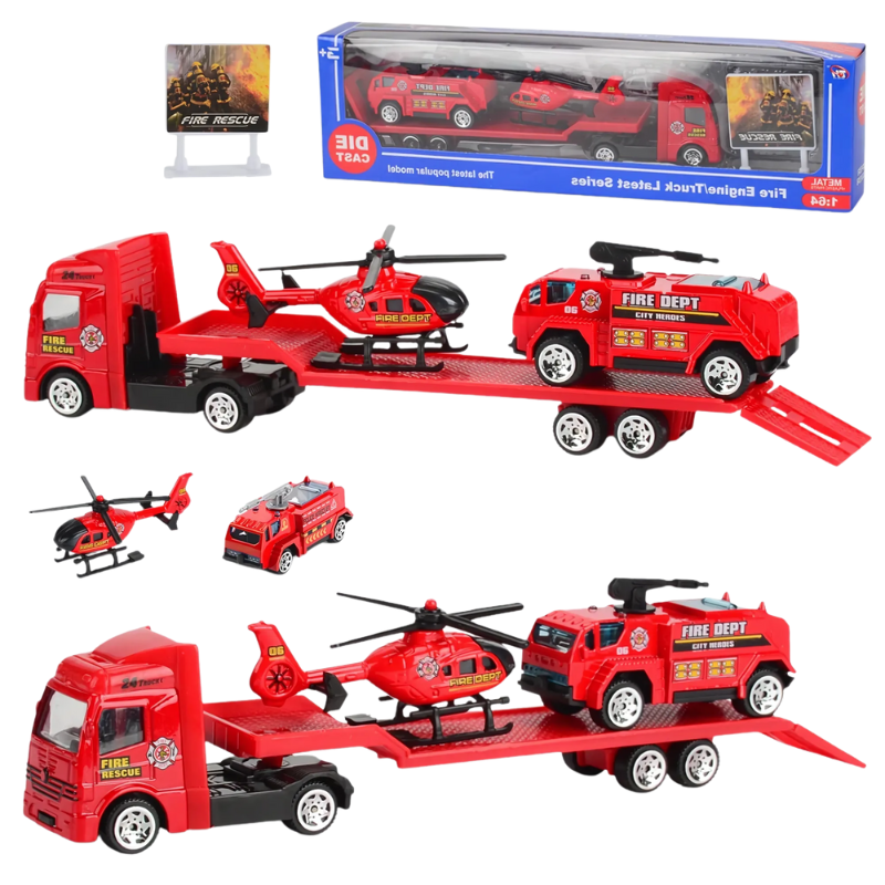 Rescue Vehicle Playset | Inspires Teamwork and Imagination