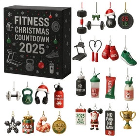 Fitness Advent Calendar | Motivational Daily Workout Items