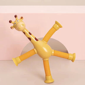 Flexible Giraffe Toy | Suction Cup for Creative Play