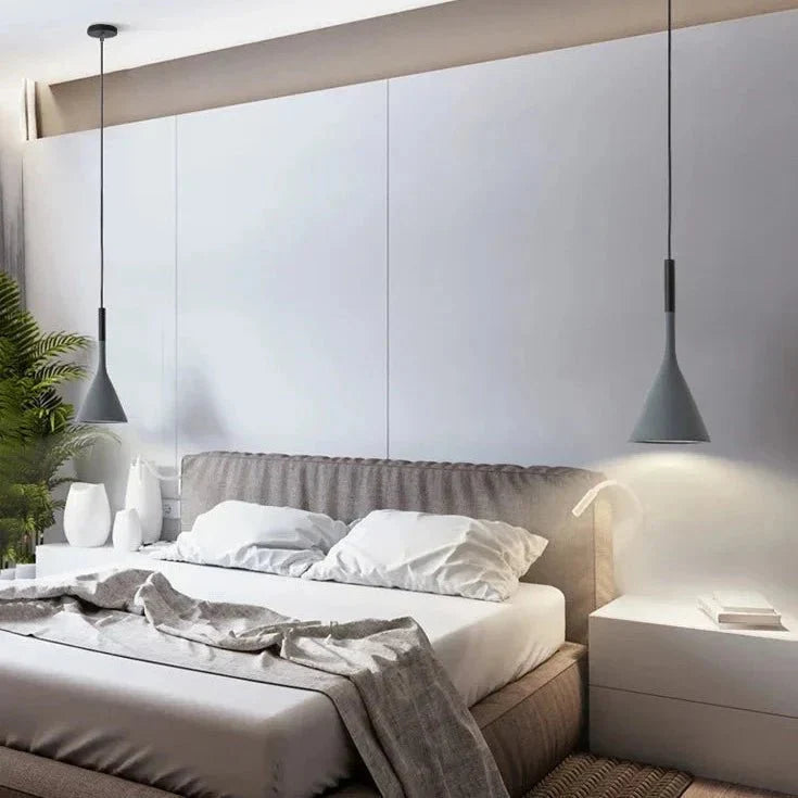 Minimalist Pendant Light | Adjustable Cord for Custom Height