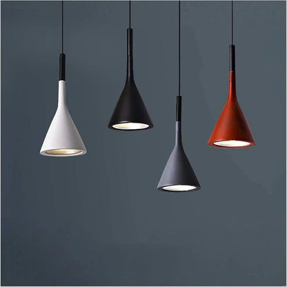 Minimalist Pendant Light | Adjustable Cord for Custom Height