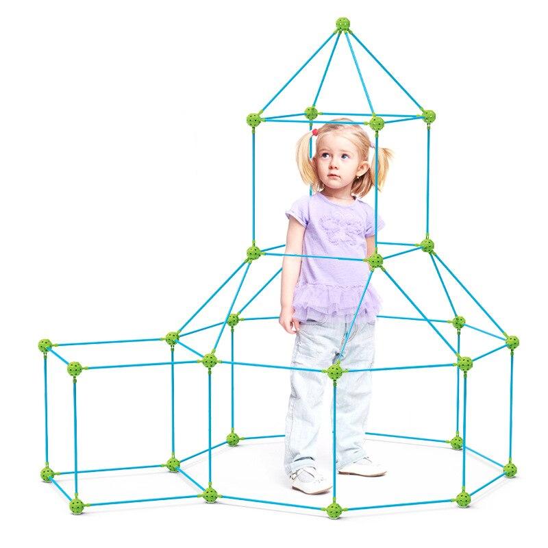 Kids’ Fort Building Kit | Stimulates Creativity and Imaginative Play
