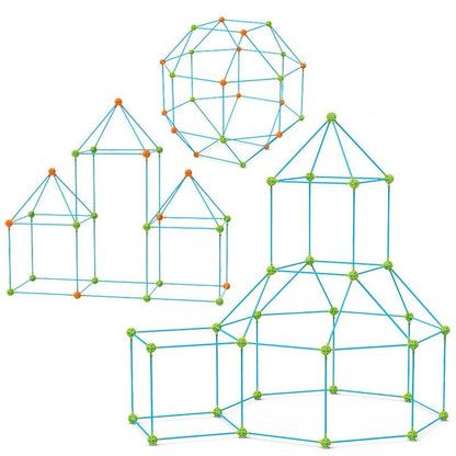 Kids’ Fort Building Kit | Stimulates Creativity and Imaginative Play