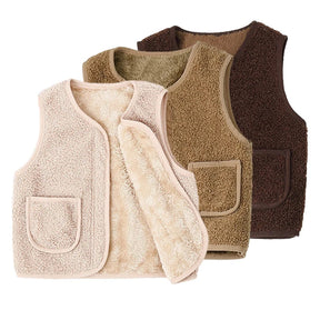 Lightweight Teddy Vest | Soft, Warm Layer for Cold Days