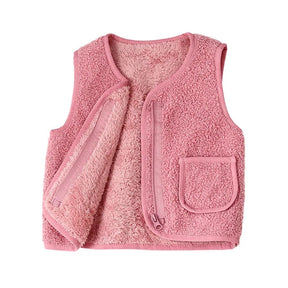 Lightweight Teddy Vest | Soft, Warm Layer for Cold Days