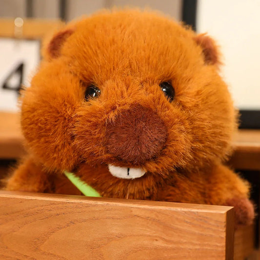 Beaver Plush Toy | Soft, Cuddly, Available in Sizes