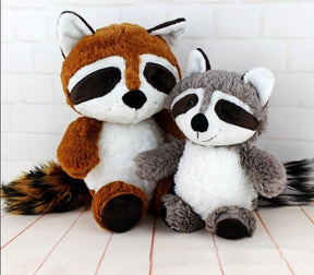Plush Raccoon Stuffed Animal | Soft, Funny Cuddly Toy for Kids