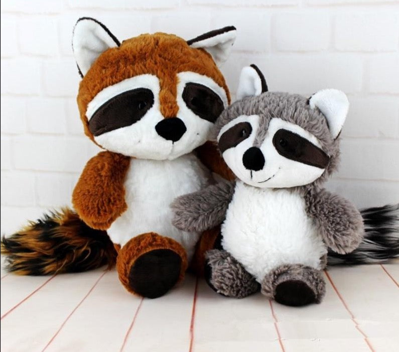 Plush Raccoon Stuffed Animal | Soft, Funny Cuddly Toy for Kids